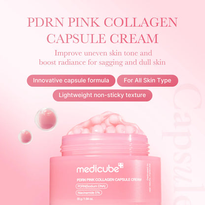 Medicube™ – PDRN Pink Collagen Capsule Cream